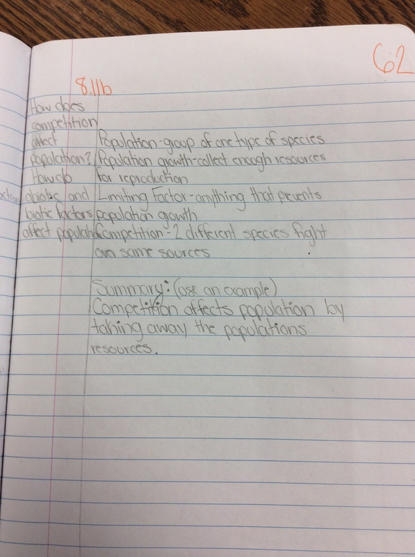 Notebook - Sam Houston 8th Grade Science